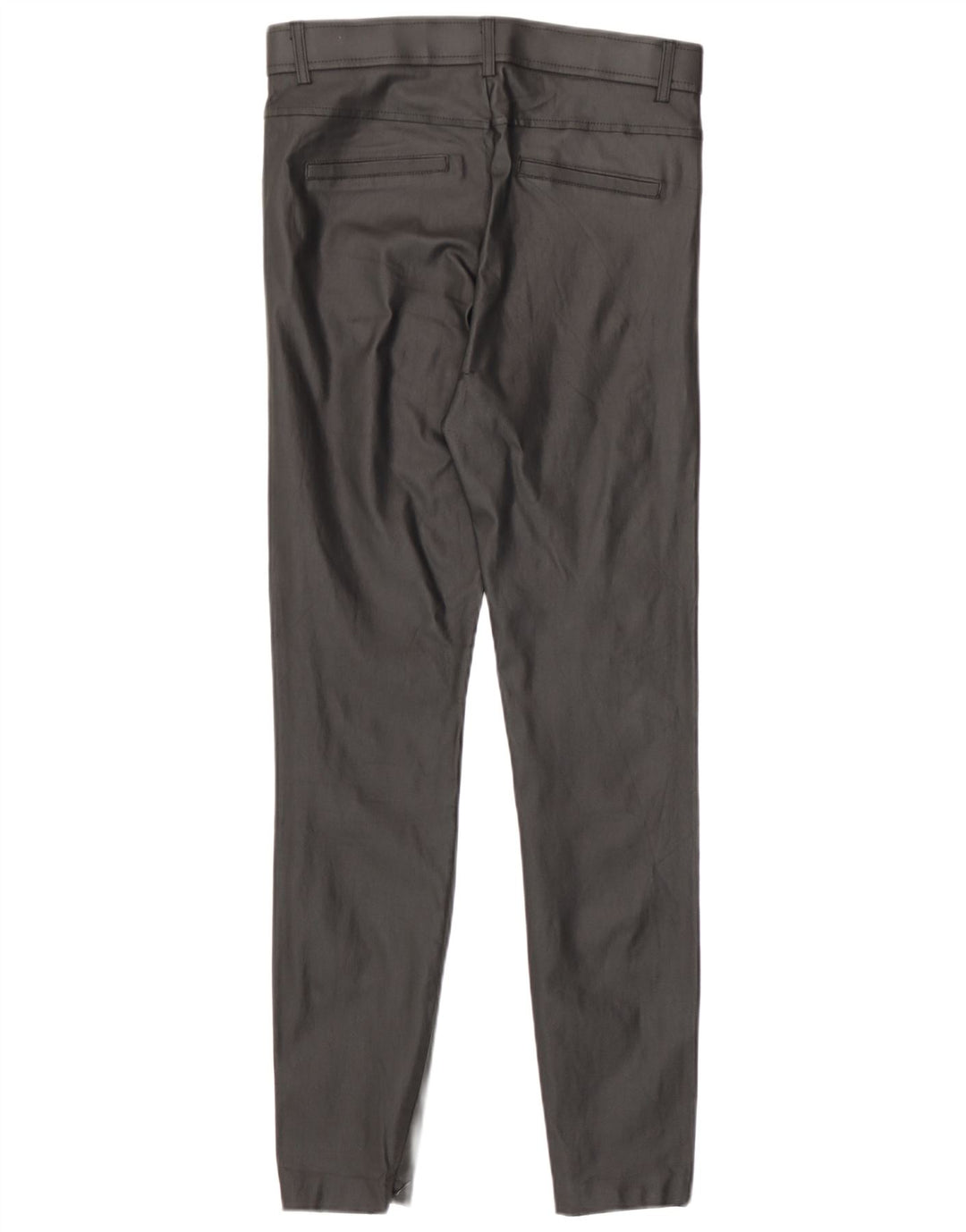 Zara Dame imiteret læder Leggings Medium W28 L28 Sort