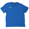 PUMA Herre T-Shirt Top XL Blå Bomuld