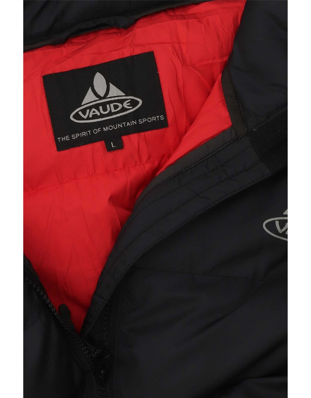 Vaude Herre hættepolstret jakke UK 40 Large Black