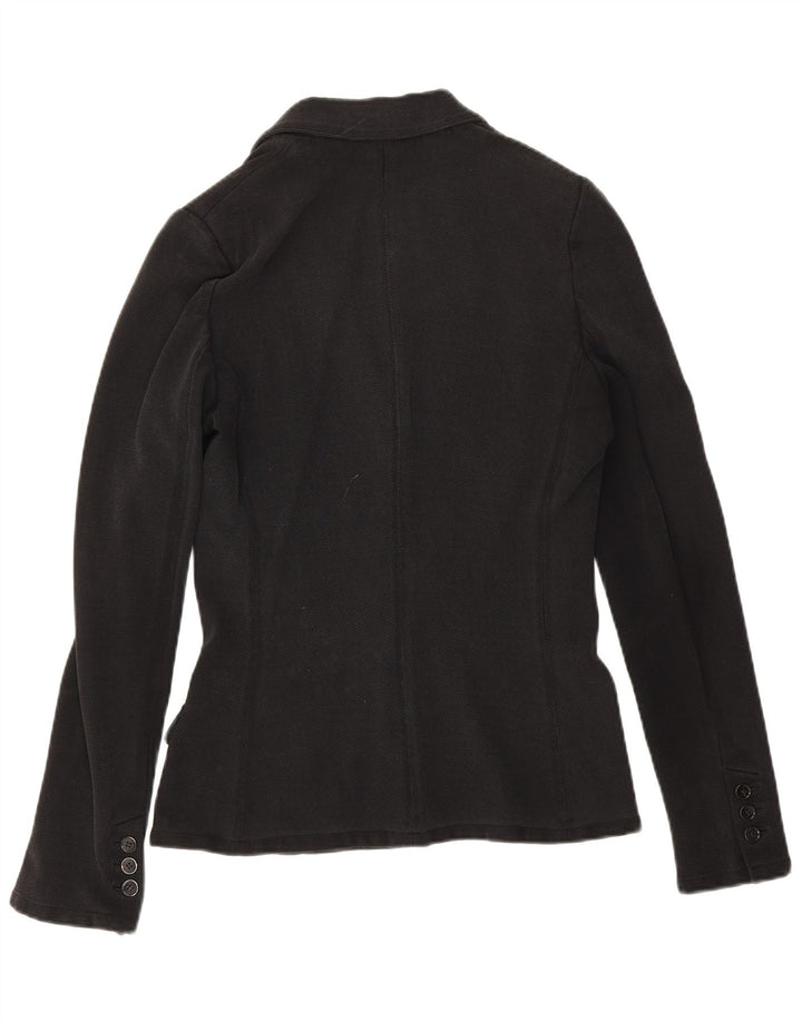 Dolce & Gabbana Dame 5-knaps blazerjakke IT 46 Stor sort viskose