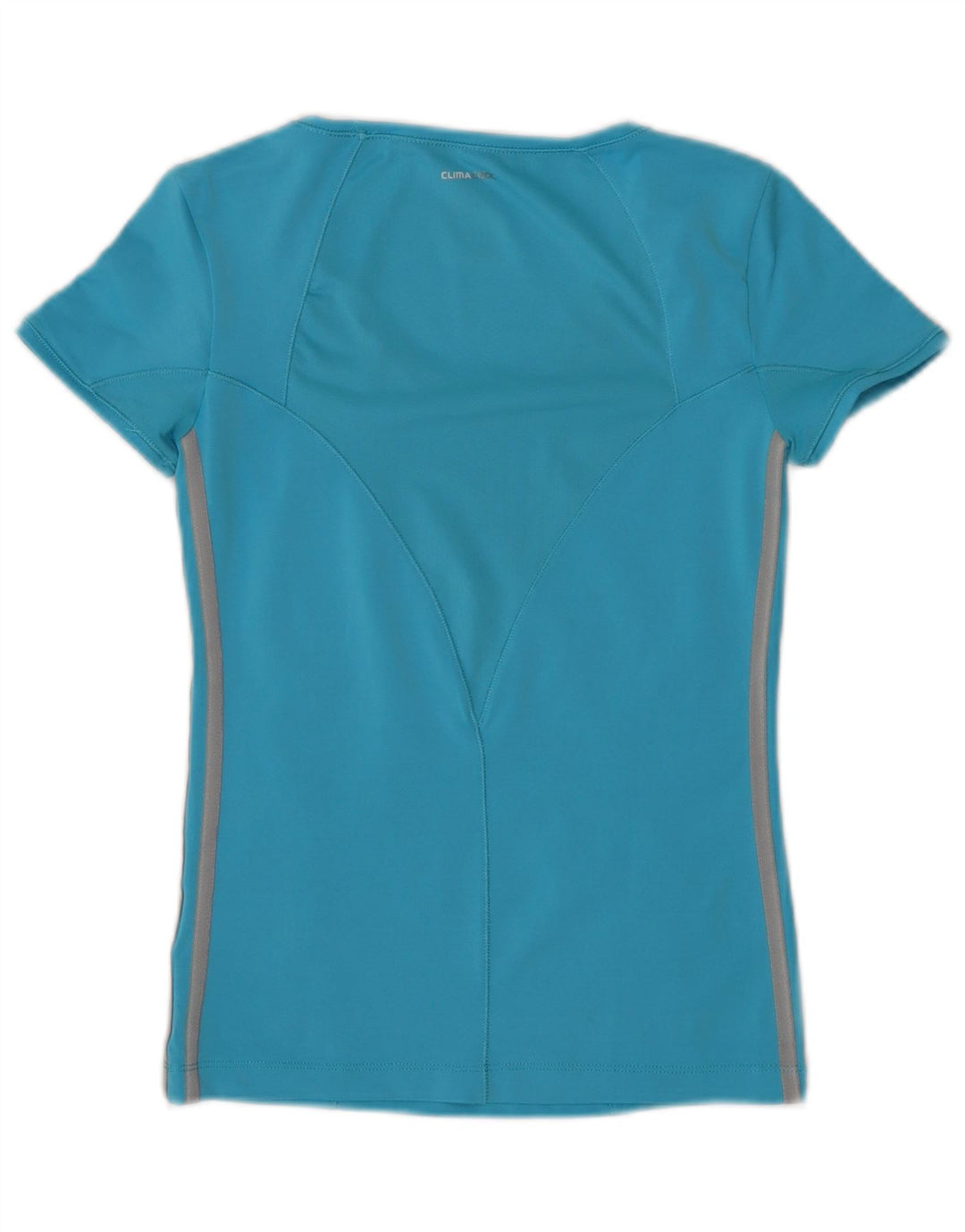 Adidas Dame Climacool T-Shirt Top UK 10 Small Blue Polyester