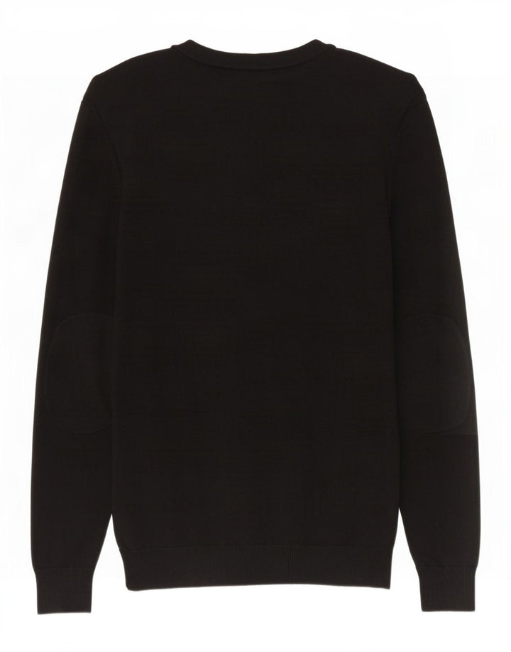 Jack & Jones herre cardigan sweater medium sort bomuld
