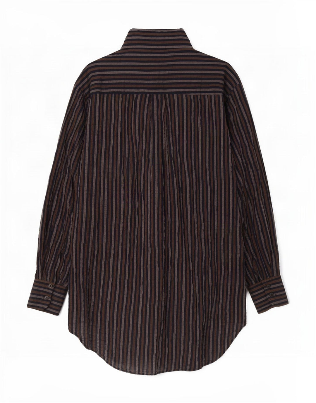 Zara Kvinders Oversized Pullover Skjortekjole UK 6 XS Flerfarvet Stribet