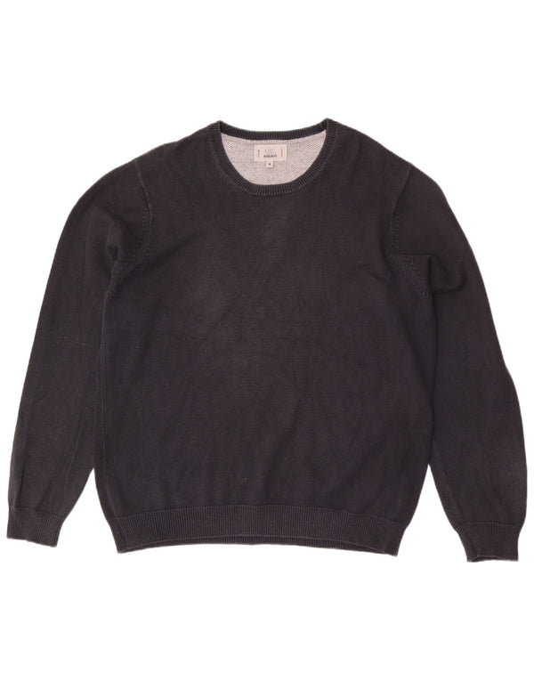 Marks & Spencer Herre Regular Fit Crew Neck sweater Medium Black