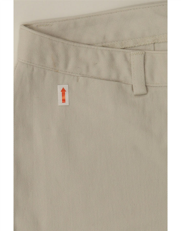 DOCKERS Womens Tapered Capri Trousers US 12 Medium W30 L23 Off White Vintage Dockers and Second-Hand Dockers from Messina Hembry 