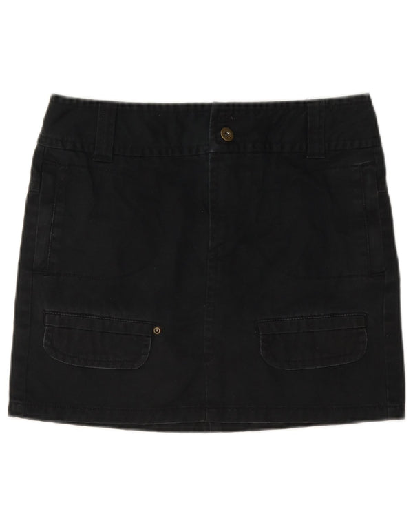 Benetton Dame Mini Cargo Nederdel W28 Medium Navy Blue