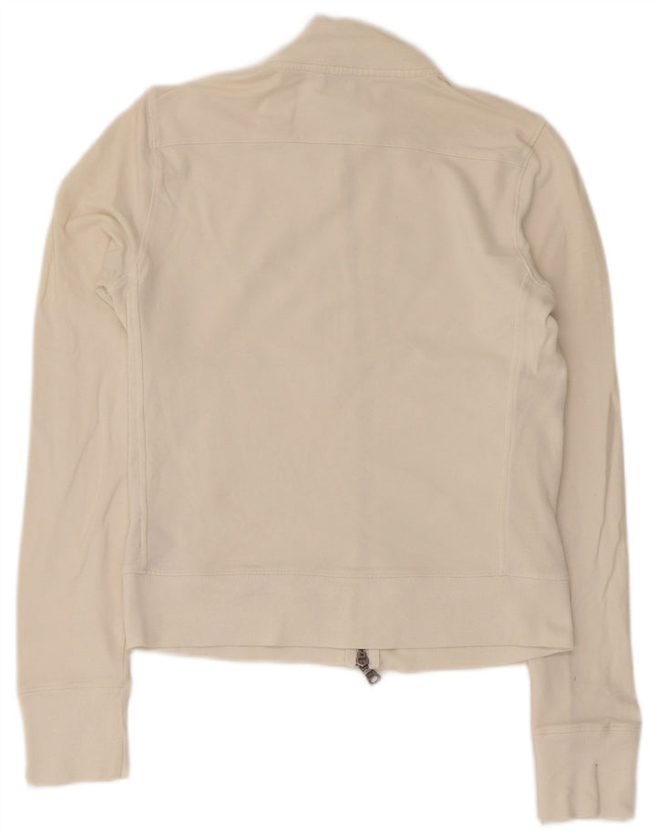 Polo Ralph Lauren Womens Crop træningsdragt Topjakke UK 12 Medium White