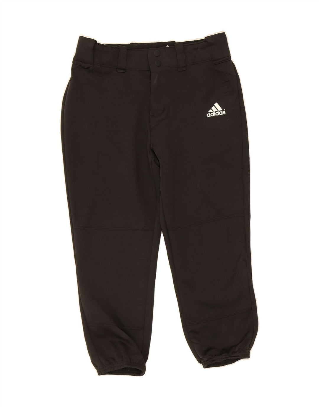 ADIDAS Womens Tracksuit Trousers Joggers UK 8/10 Small Black Polyester Vintage Adidas and Second-Hand Adidas from Messina Hembry 