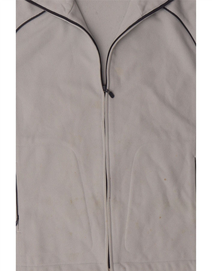 Diadora træningsdragt topjakke til kvinder UK 14 Large Blue Colourblock Polyester