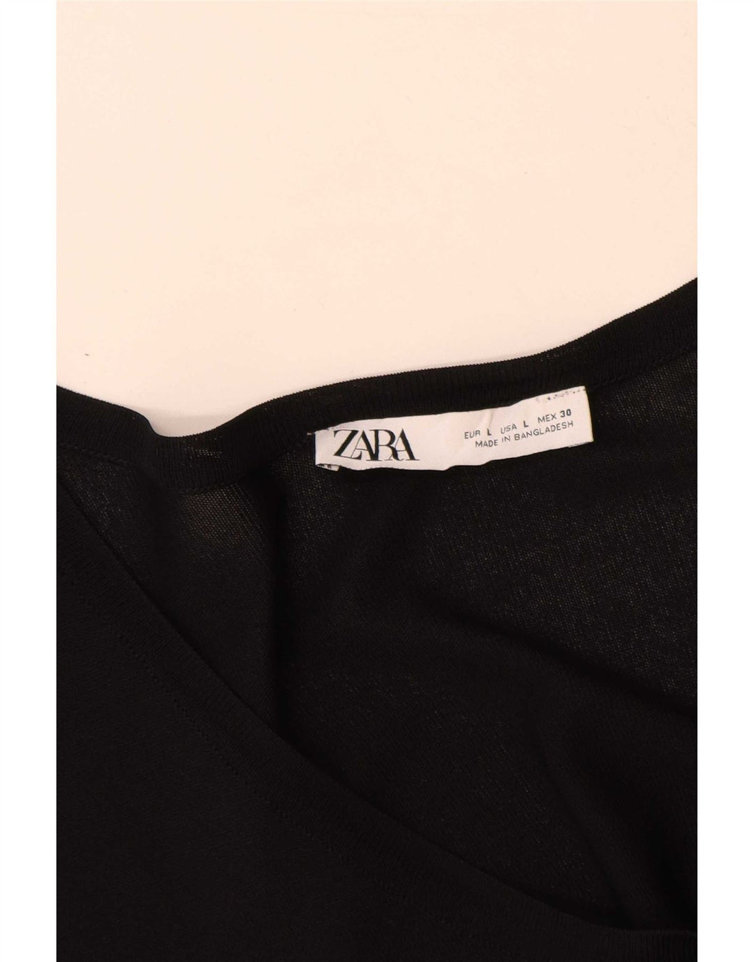 Zara Dame Oversized T-Shirt Top UK 16 Large Sort