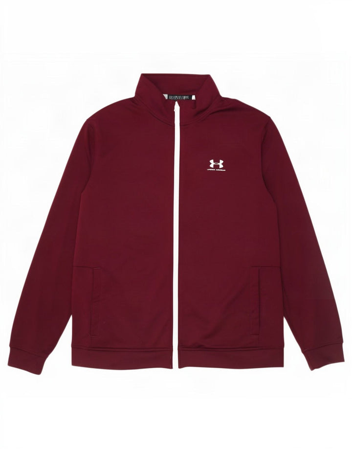 Under Armour Herre træningsdragt Topjakke XL Burgundy Polyester