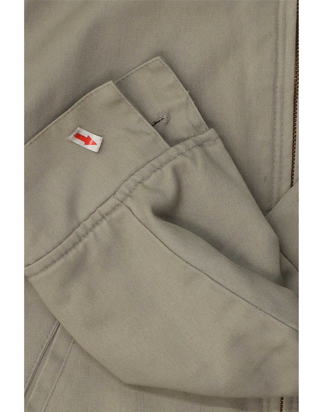 Dickies Herre Bomber Jacket UK 38 Medium Grey Polyester
