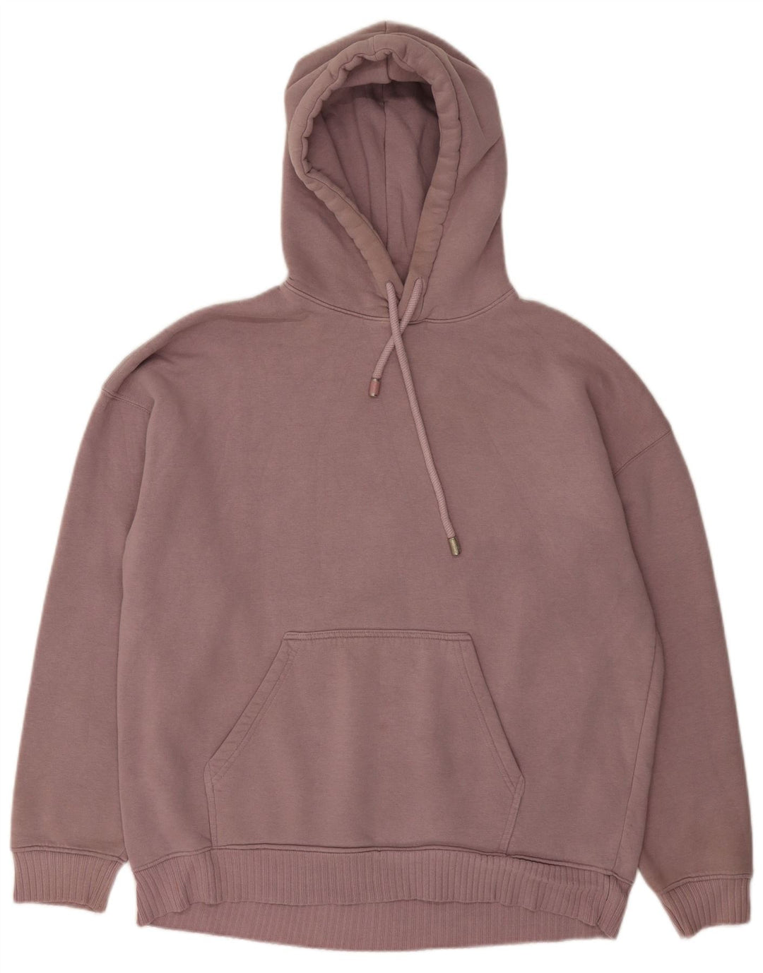 Zara Dame Oversized Hoodie Jumper UK 10 Small Pink