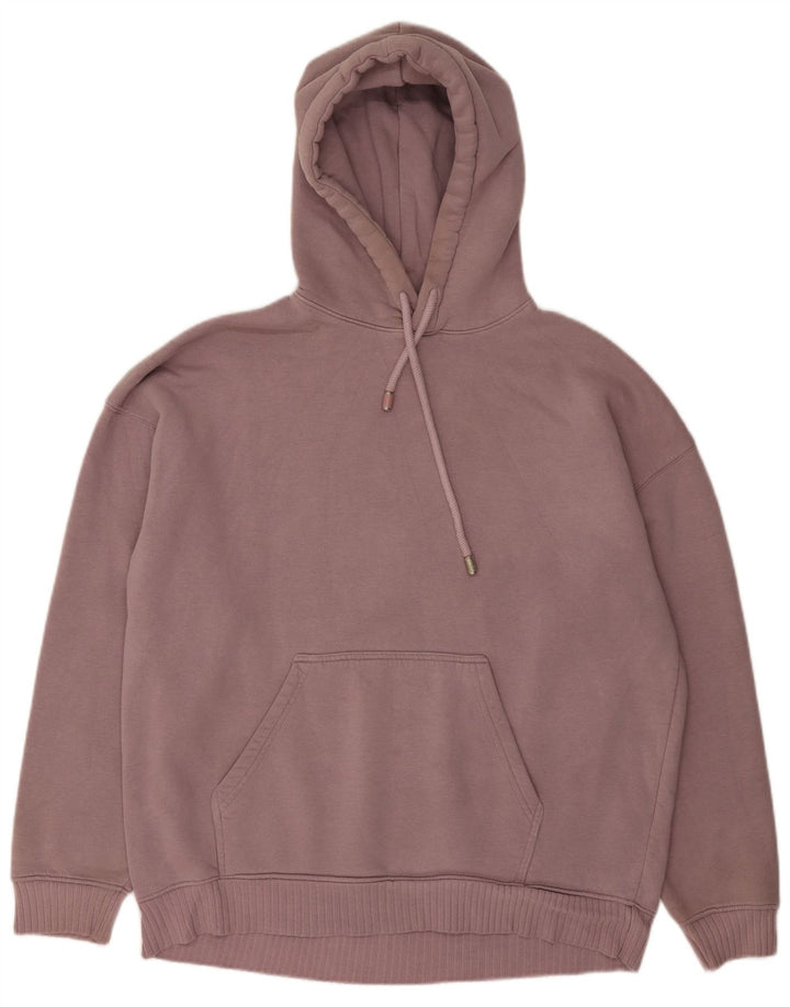 Zara Dame Oversized Hoodie Jumper UK 10 Small Pink