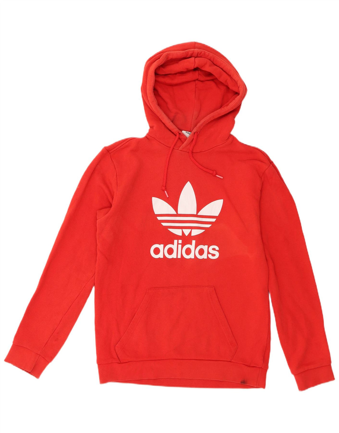 Adidas Grafisk hættetrøje til mænd Medium rød bomuld