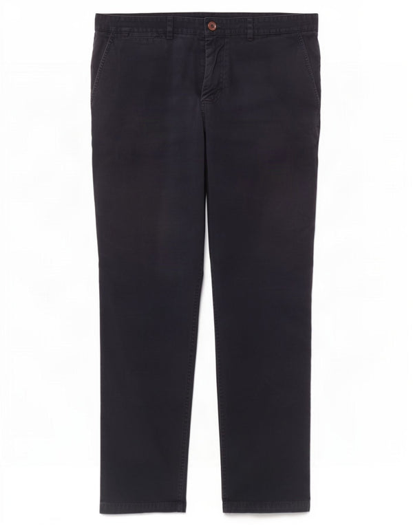 Fred Perry Herre Slim Chino Bukser W34 L31 Marineblå Bomuld