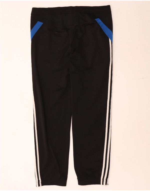 Adidas Drenge Træningsdragt Bukser Joggers 13-14 år Sort Colourblock
