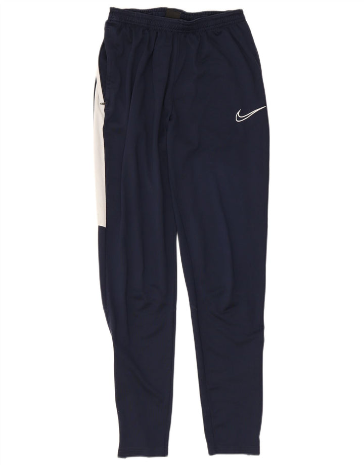 Nike Herre Dri Fit træningsdragt Bukser Små marineblå Colourblock Polyester
