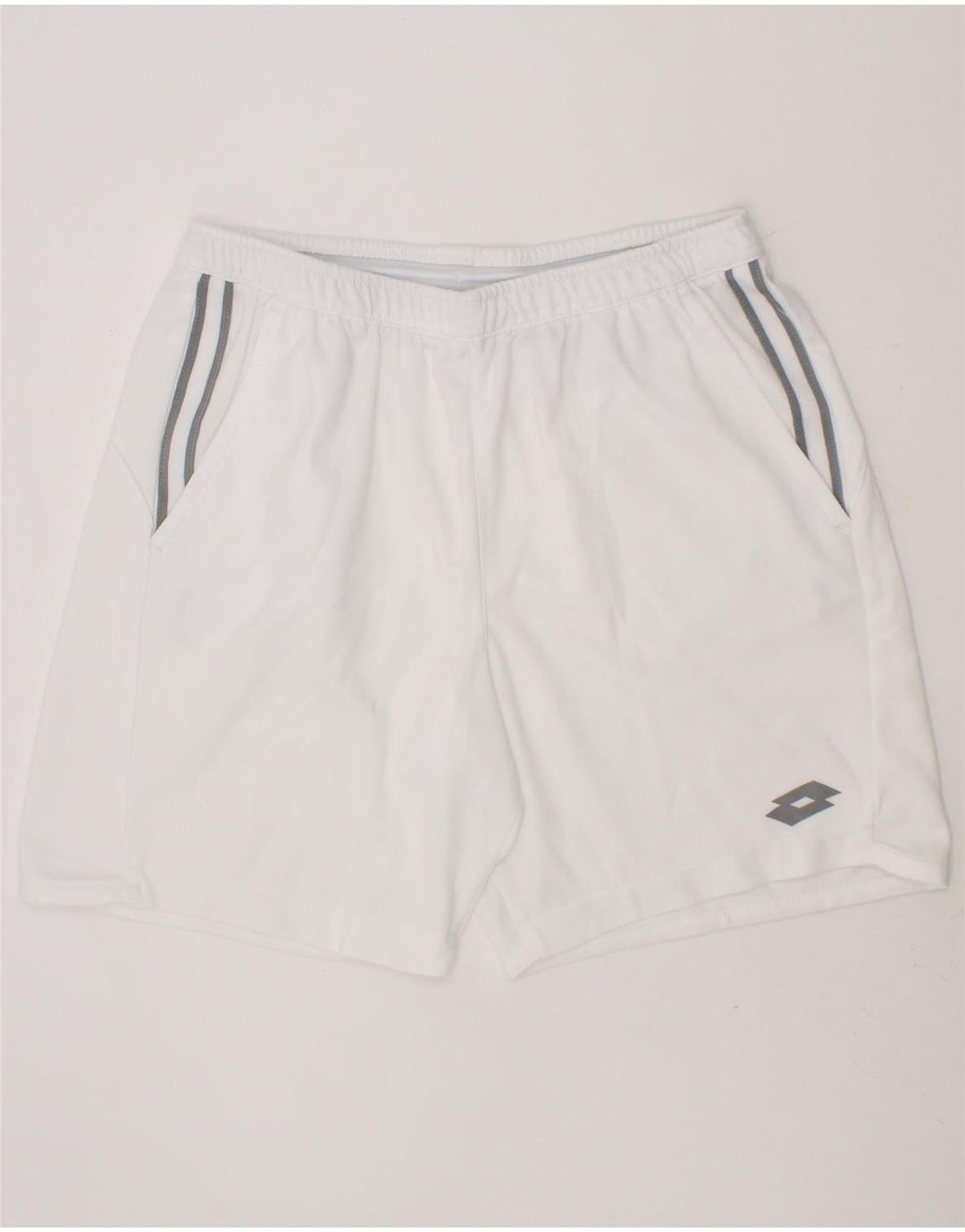 LOTTO Boys Sport Shorts 12-13 Years Large White Polyester Vintage Lotto and Second-Hand Lotto from Messina Hembry 