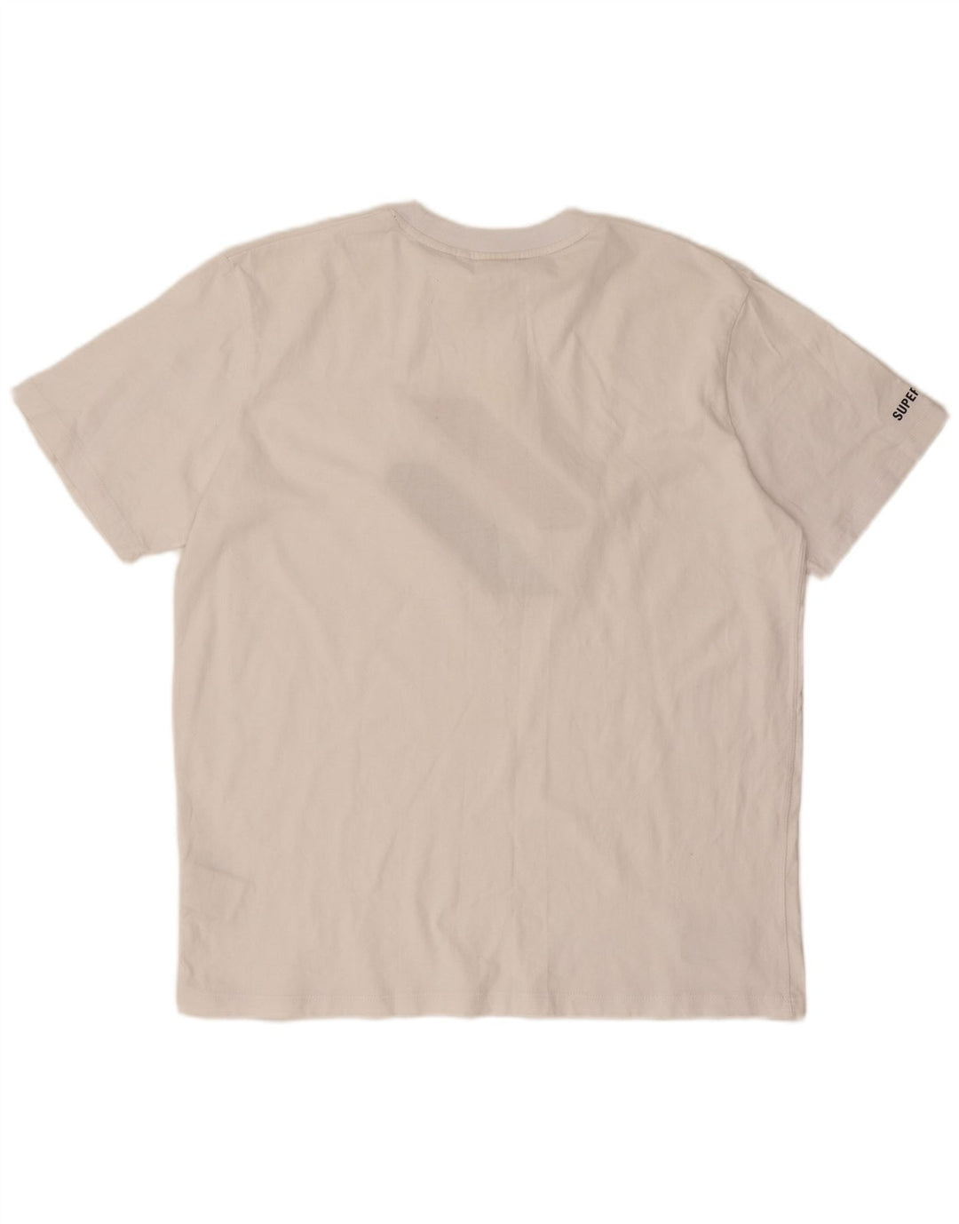 Superdry Grafisk T-shirt top til mænd Stor hvid bomuld