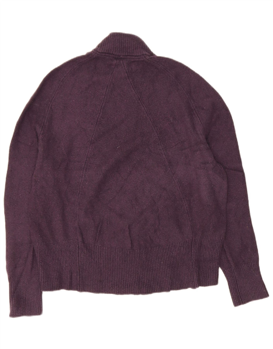 John Lewis Dame Oversized Turtle Neck Jumper Sweater UK 10 Small Purple
