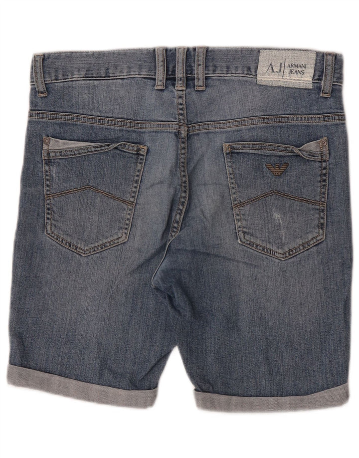 Armani Junior Drenge Denim Shorts 14-15 år W30 Blå Bomuld