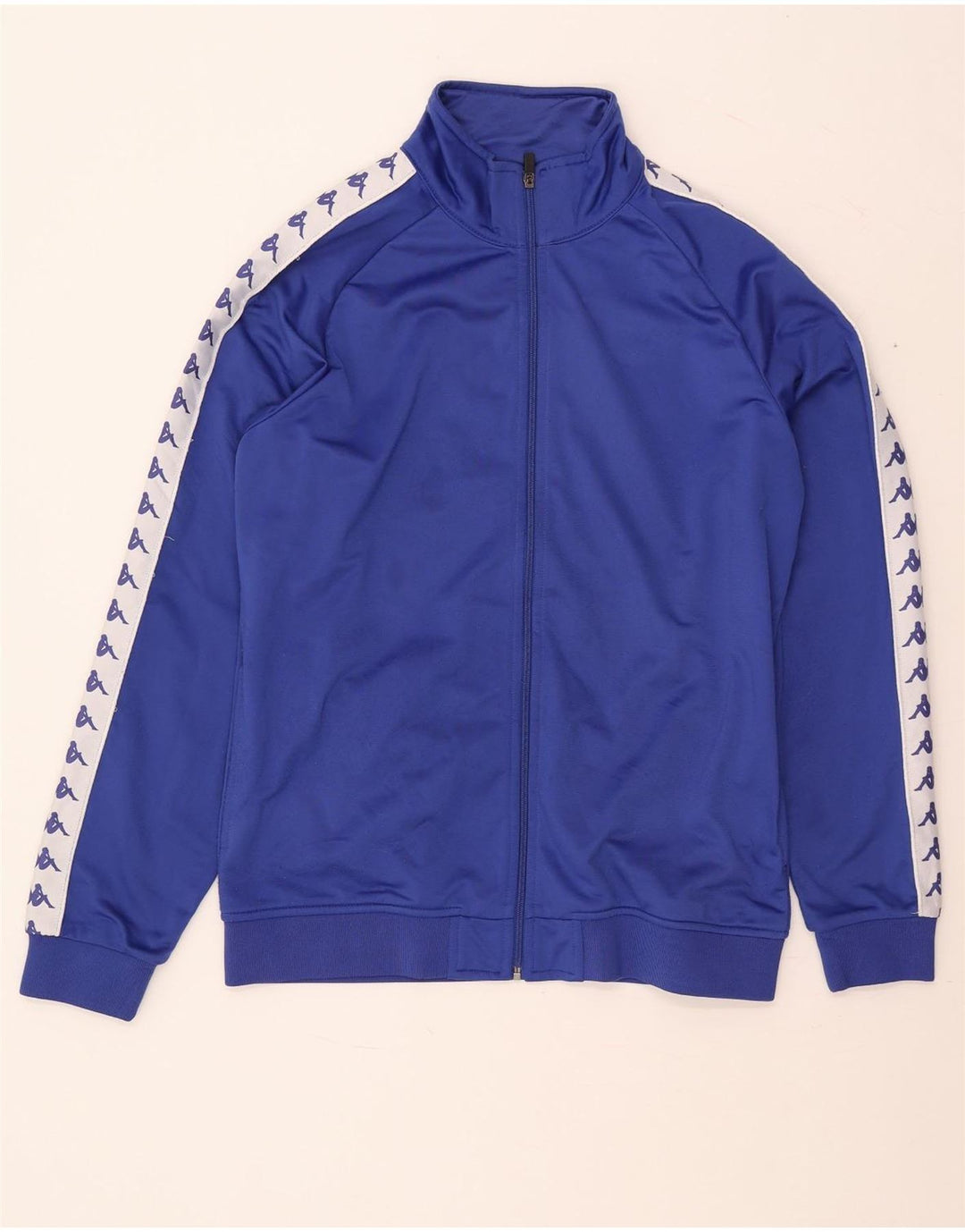 Kappa Herre grafisk træningsdragt Topjakke 2XL Blå Colourblock