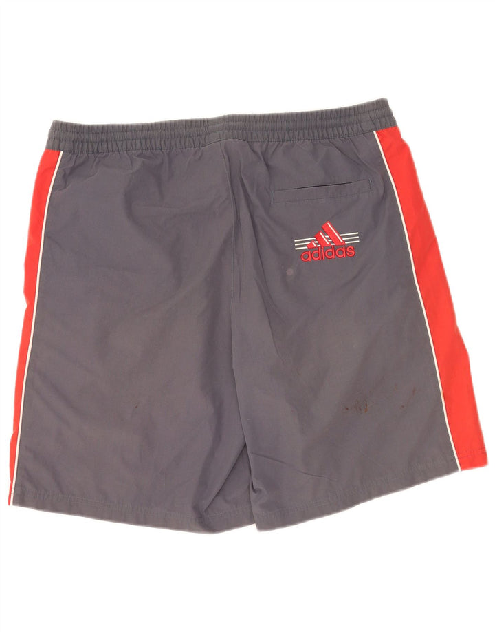 Adidas Sportsshorts til mænd Large Grå Colourblock Polyester