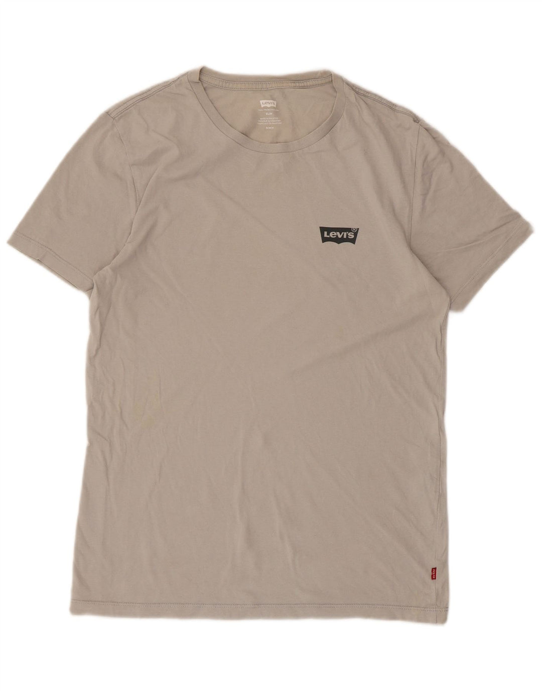 Levi's Herre Slim Fit T-shirt Top mellemgrå