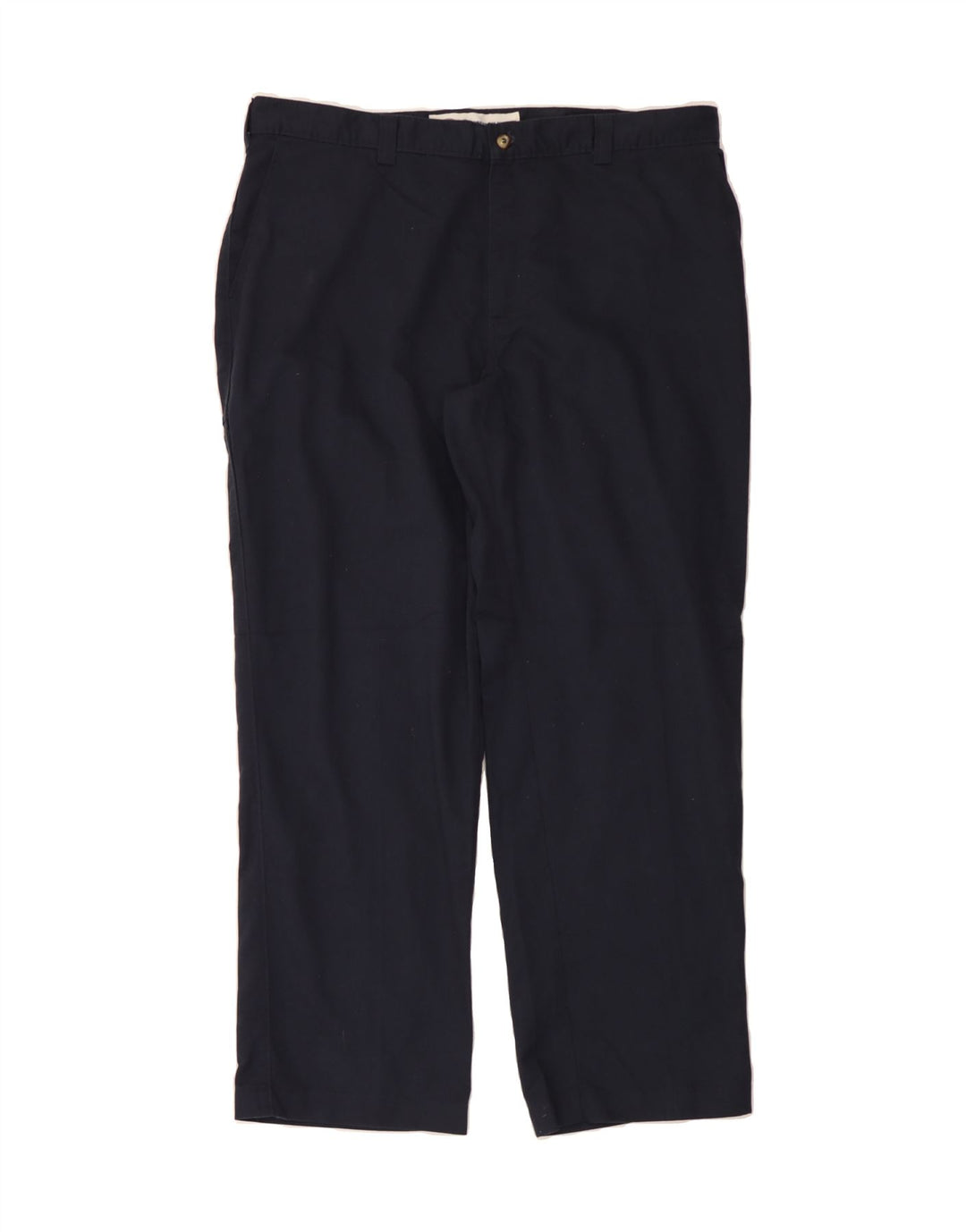 DICKIES Mens Straight Chino Trousers W40 L32 Navy Blue Polyester Vintage Dickies and Second-Hand Dickies from Messina Hembry 