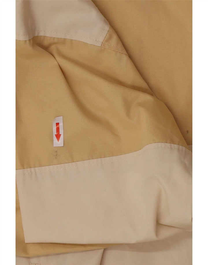 Diolen Regnjakke til mænd UK 38 Medium Gul Colourblock Polyester