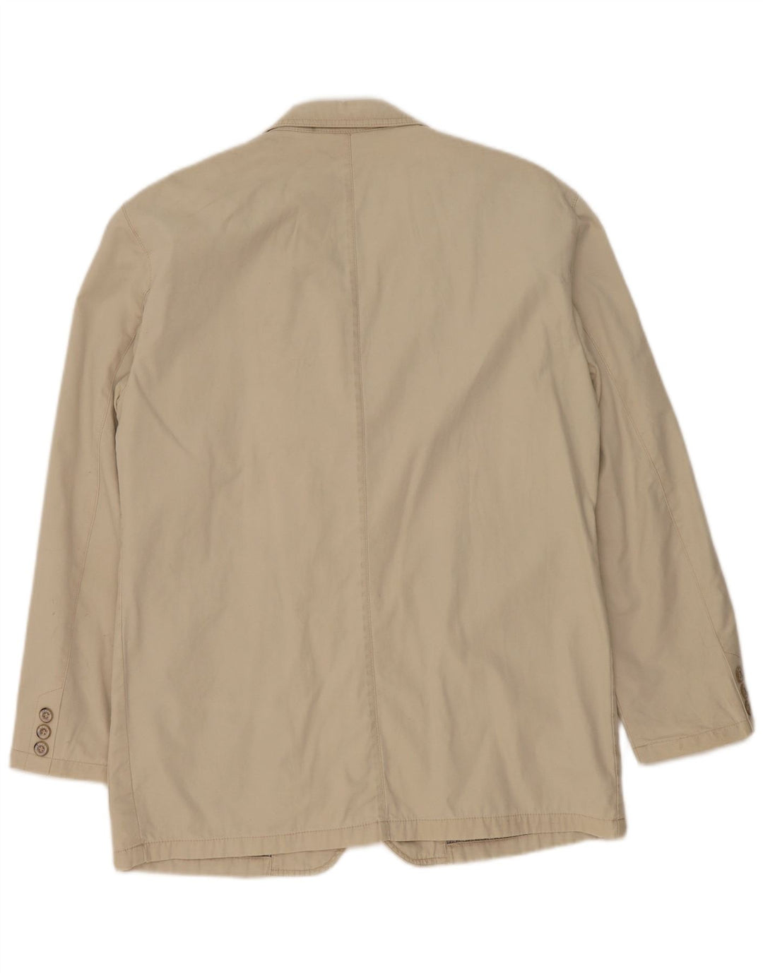 Camel Active Herre 3 Button Blazer Jacket UK 40 Stor Beige Bomuld