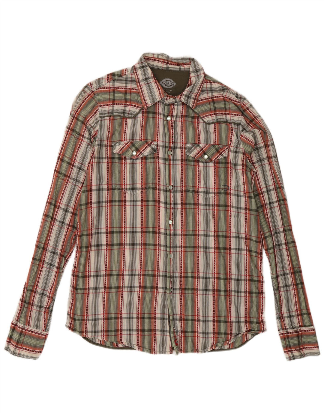 Dickies herreskjorte stor flerfarvet ternet