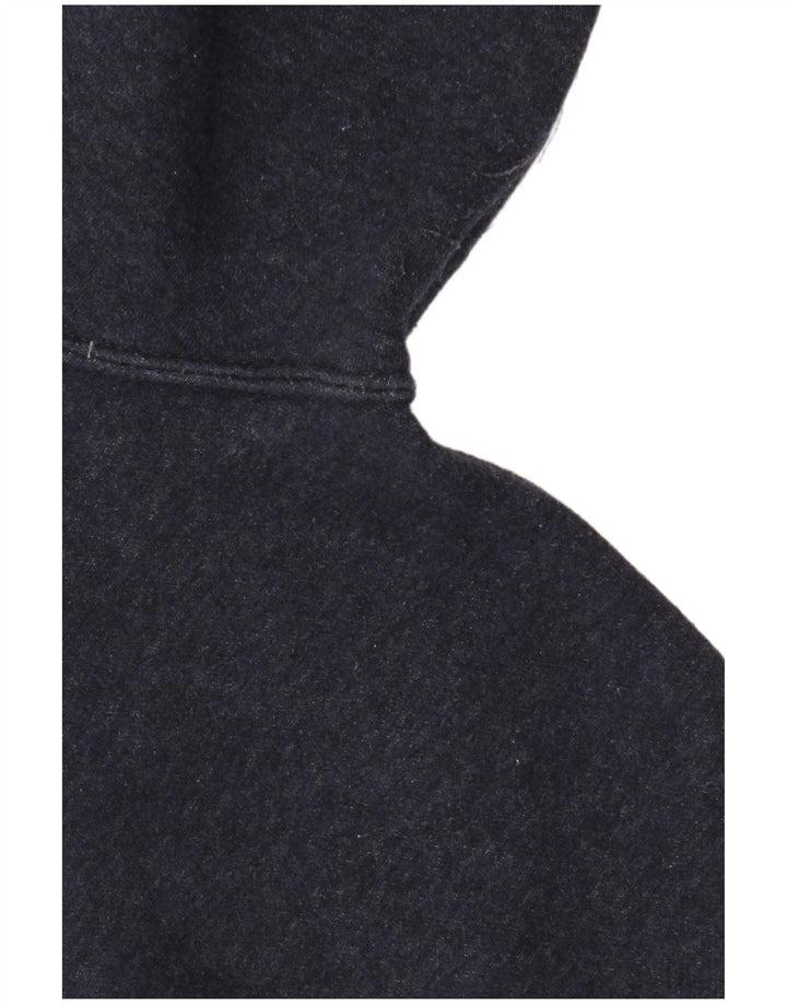 NIKE hættetrøje med lynlås til mænd mellem marineblå bomuld