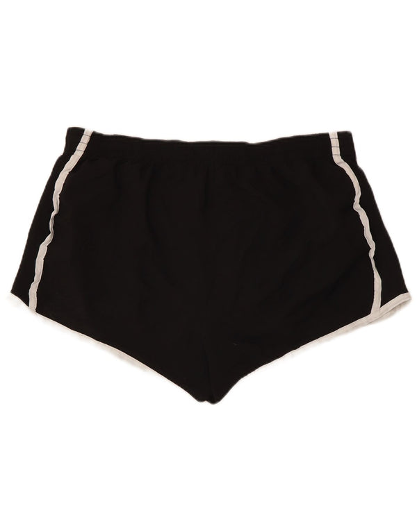 Reebok Womens Regular Sports Shorts Large Black Colourblock