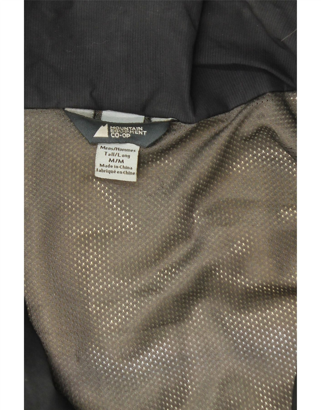 Mountain Equipment Herre Høj Hætte Regnjakke UK 38 Medium Navy Blue
