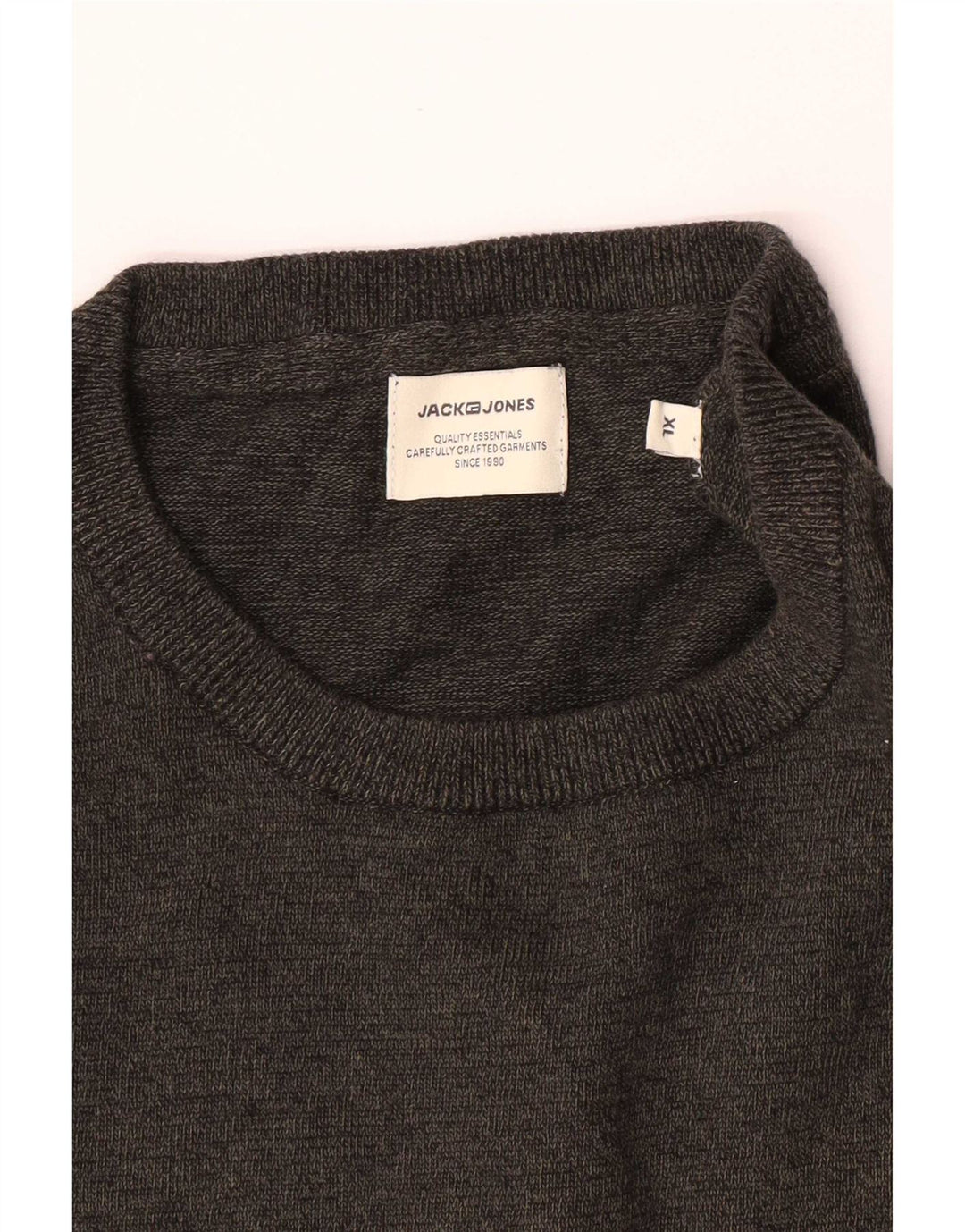 Jack & Jones Herre sweater med rund hals XL Grå