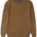Superdry Herre sweater med rund hals, lille Khaki Bomuld