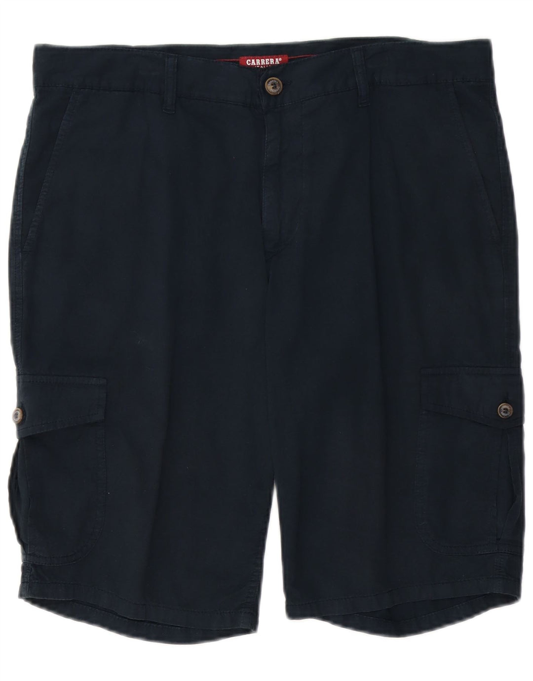 CARRERA Herre 618 Cargo Shorts IT 50 Large W34 Marineblå Bomuld