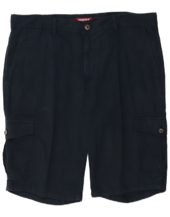 CARRERA Herre 618 Cargo Shorts IT 50 Large W34 Marineblå Bomuld