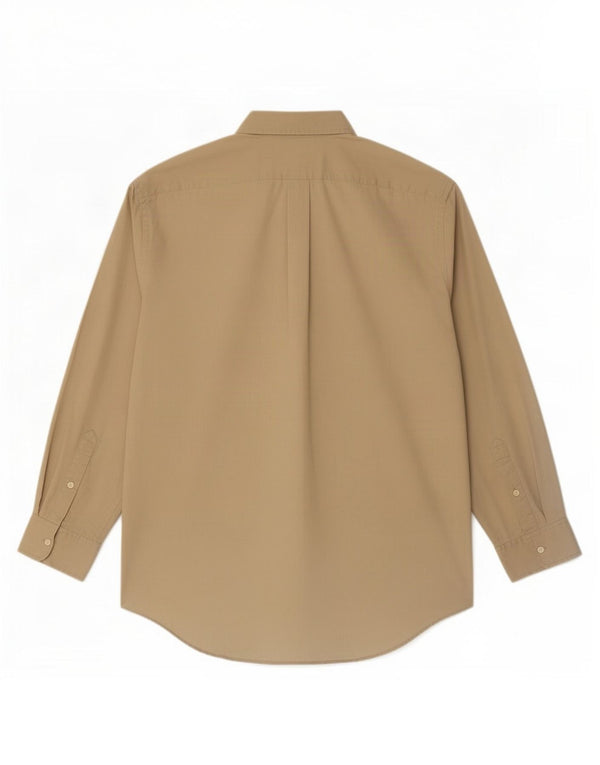 Chaps Herreskjorte str. 17 1/2 XL Khaki Bomuld