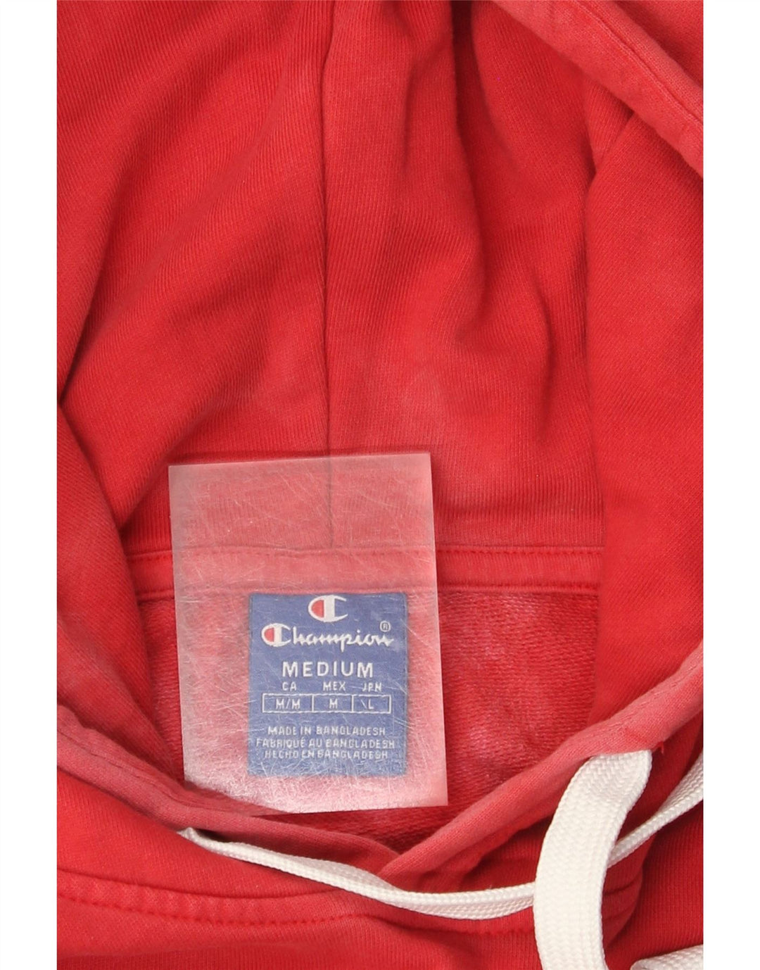 Champion Herre grafisk hættetrøje Jumper Medium Red Tie Dye