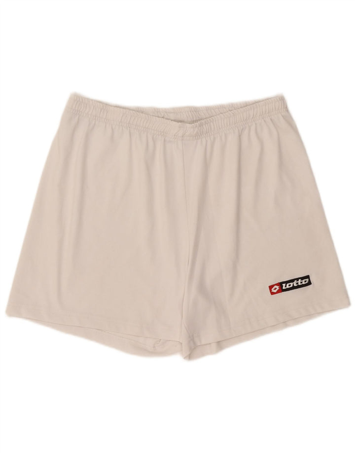 Lotto Herre Sportshorts Stor Hvid Polyester