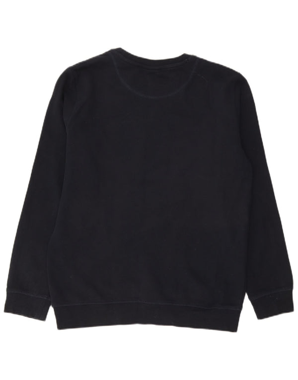 HELLY HANSEN Herre Grafisk Sweatshirt Jumper XL Marineblå Bomuld