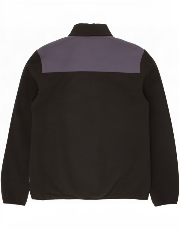 Jack Wolfskin Herre Fleecejakke UK 44/46 XL Sort Colourblock Polyamid