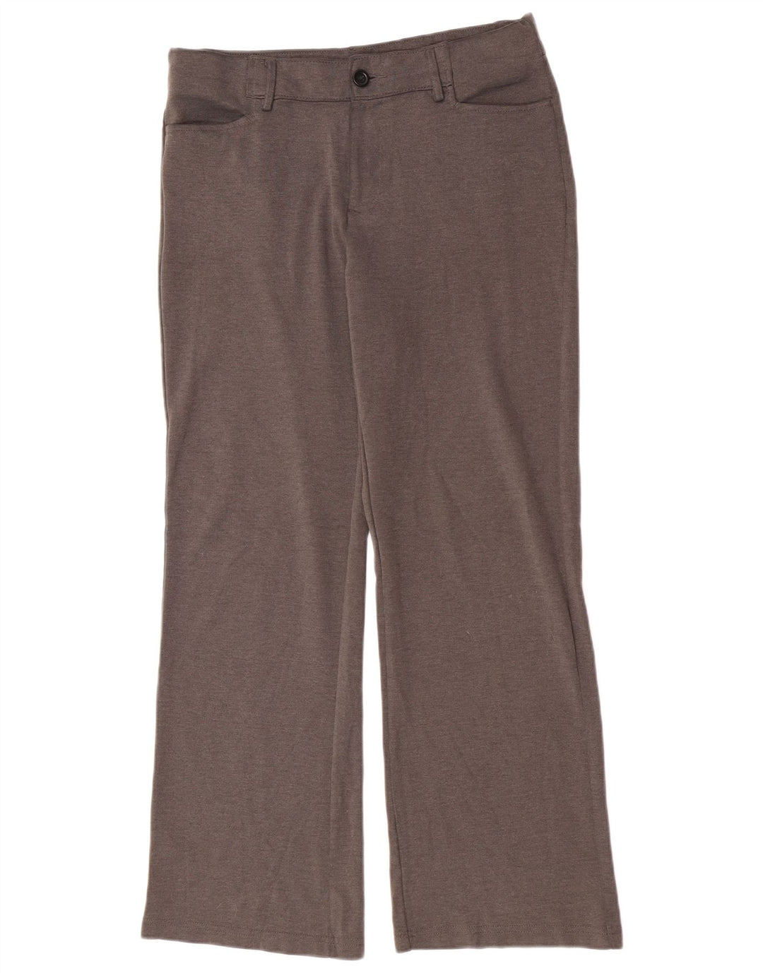 Lee Womens Riders Straight Casual Bukser W34 L31 Grå Polyester