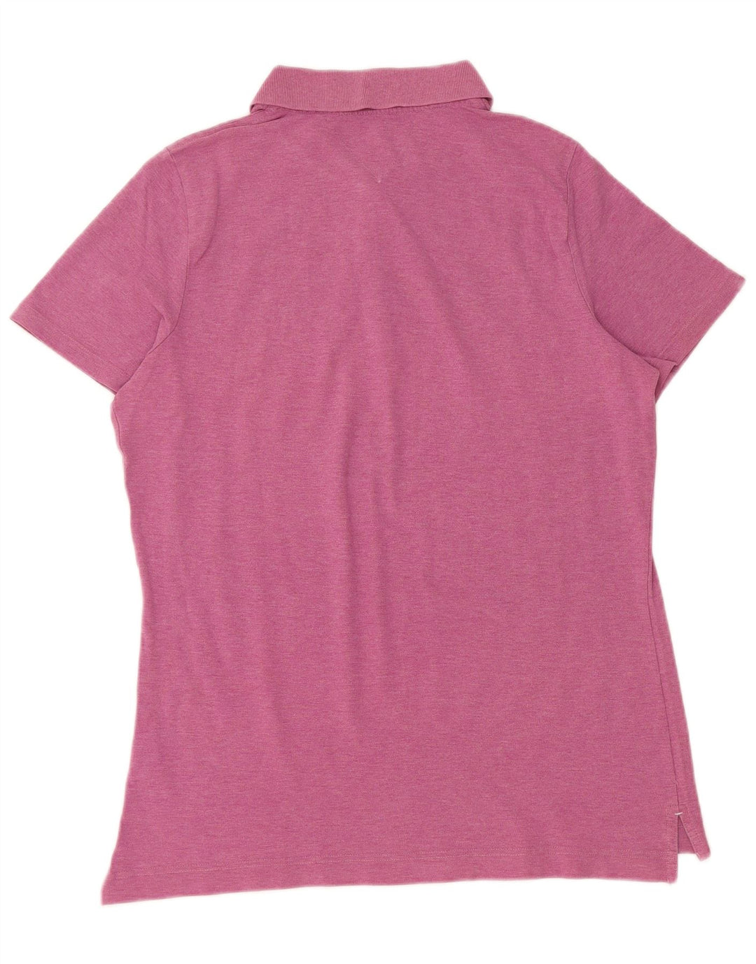 TOMMY HILFIGER Dame poloskjorte i klassisk pasform UK 18 XL Pink Bomuld