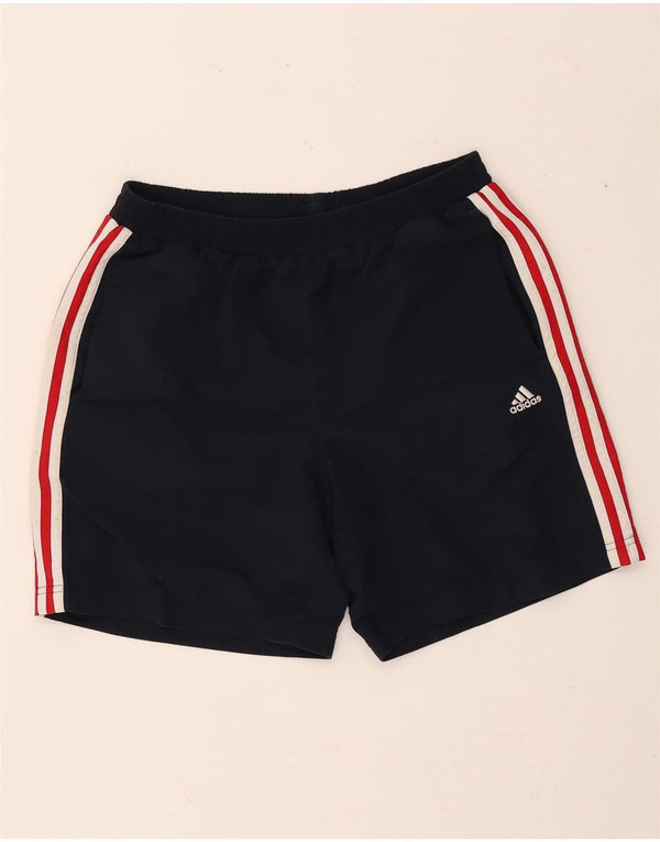 ADIDAS Sportshorts til drenge 15-16 år Navy Blue Colourblock Polyester