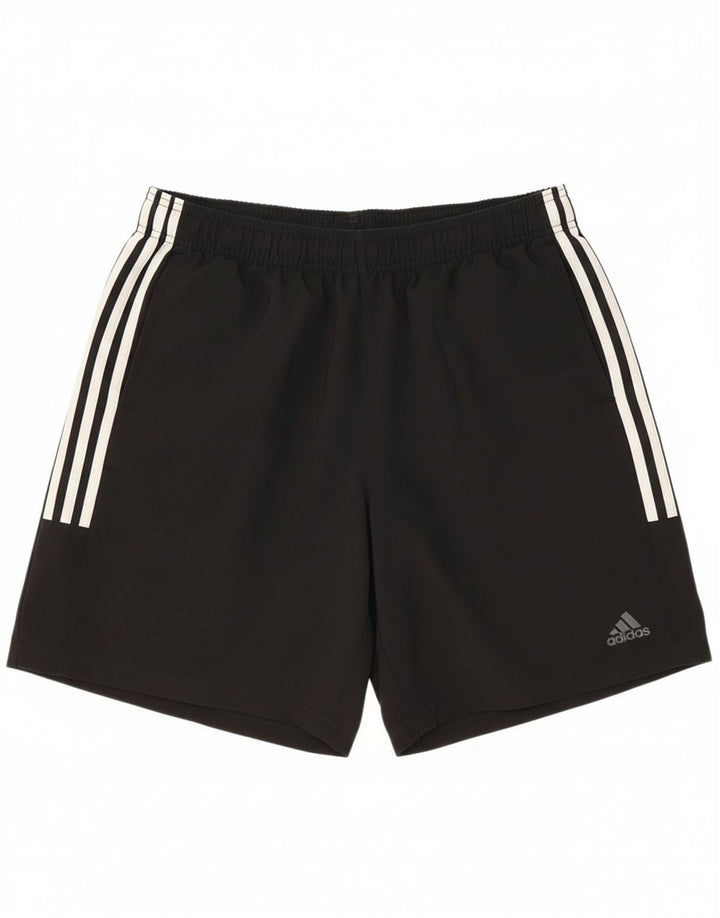 Adidas Sportsshorts til mænd, store sorte polyester