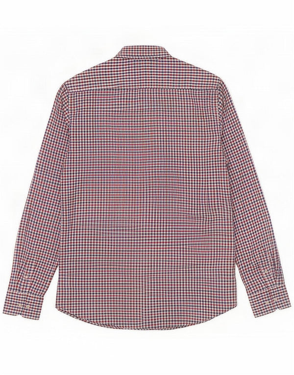 Massimo Dutti Herre Casual Fit skjorte Medium Flerfarvet Gingham Cotton